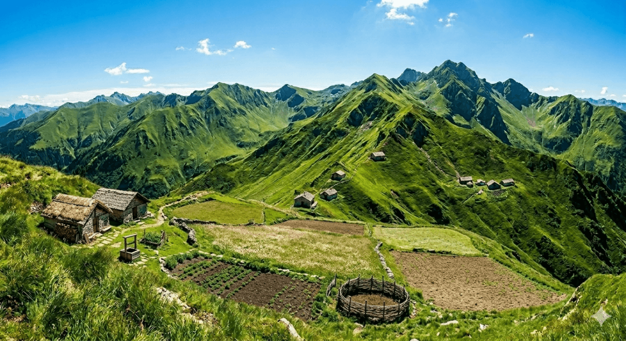 alpine mountain village terraced fields.jpg