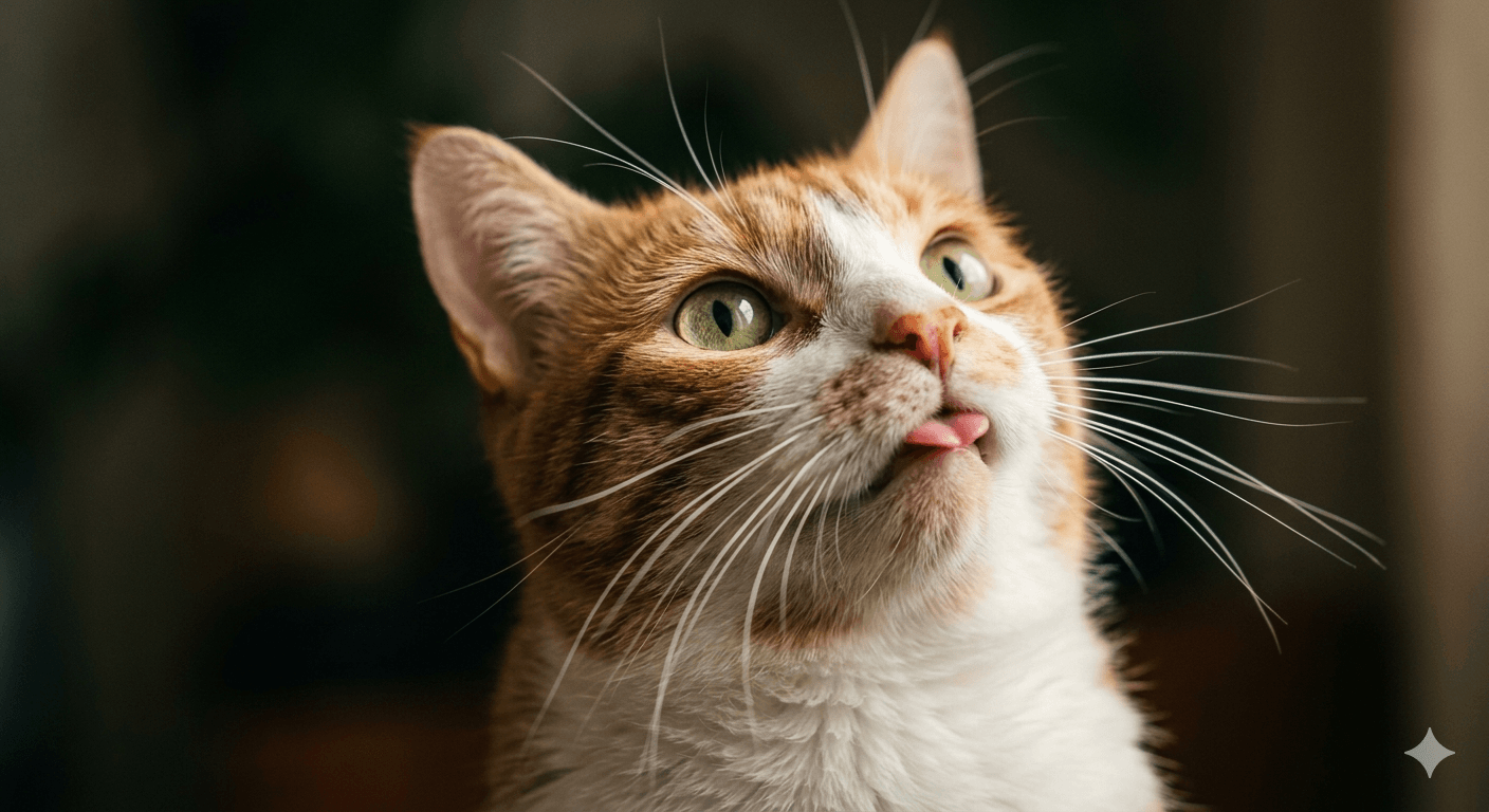 cute ginger cat tongue out portrait.jpg