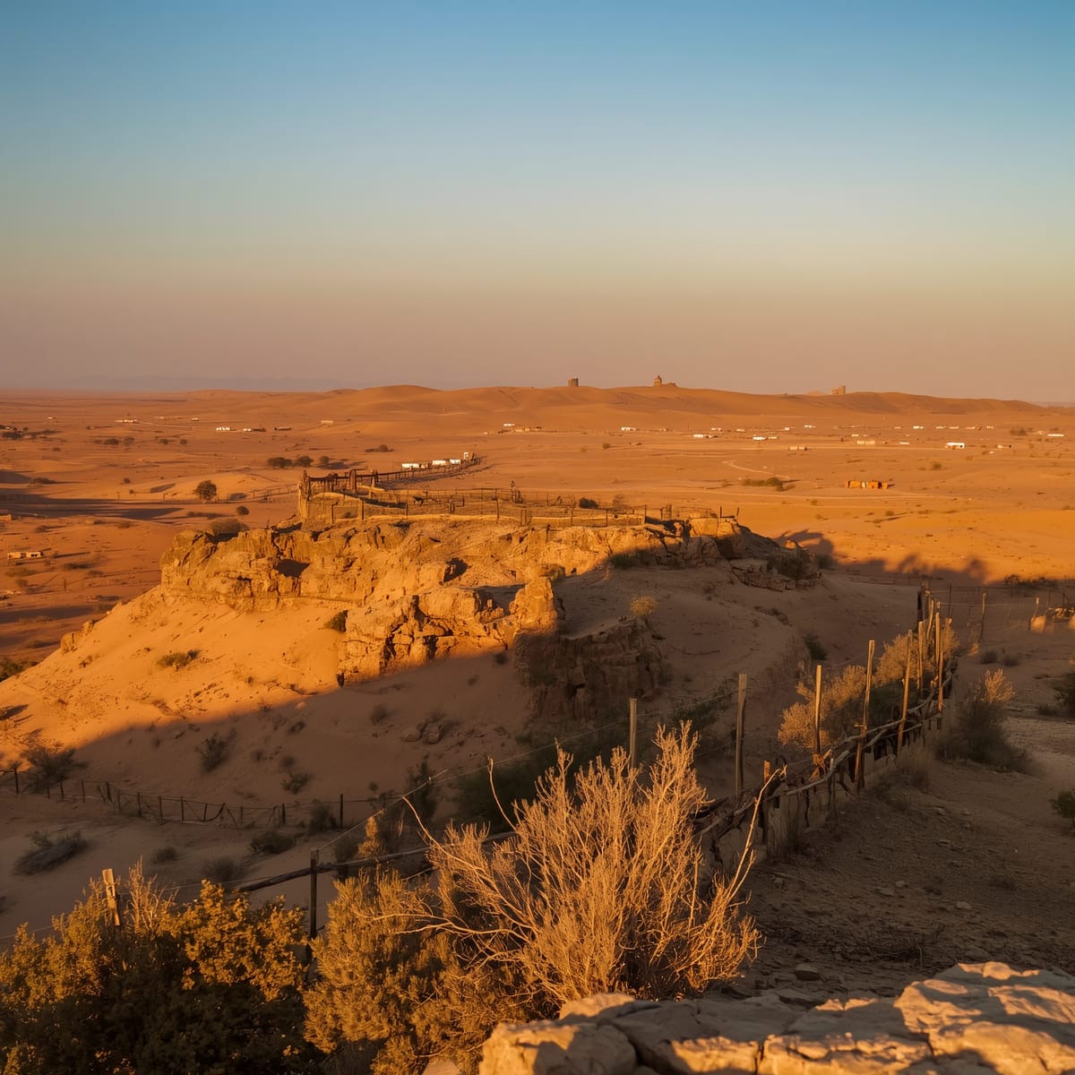 rajasthan desert hill landscape sunset.jpg