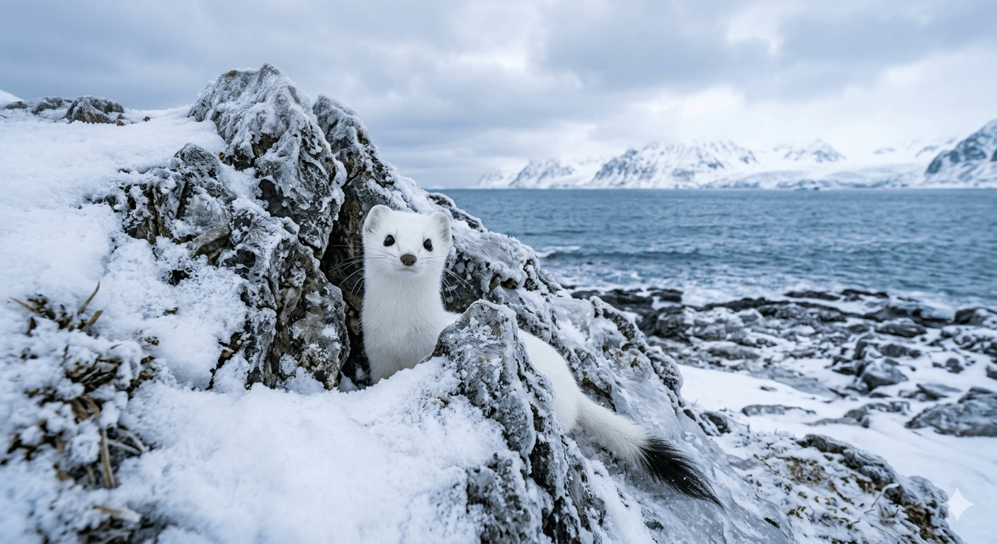 stoat ermine winter snowy coast.jpg